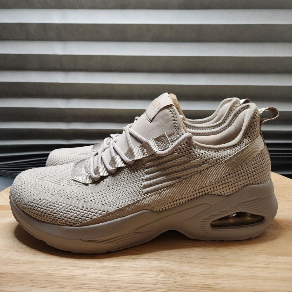 Skechers Uno Crazy 4U Women’s Sneakers Taupe Memory Foam Size 11